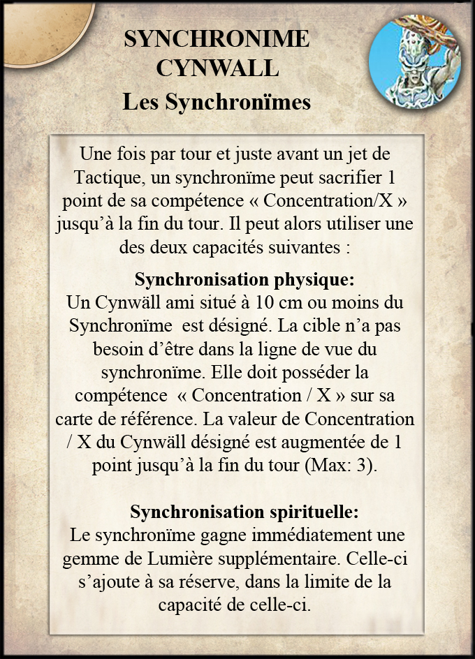 Les Synchronïmes Cynwälls